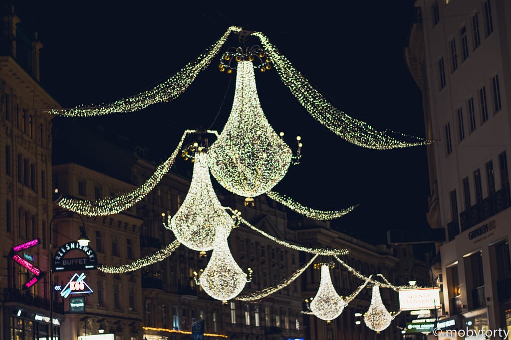 Weihnachtsbeleuchtung Wien Graben