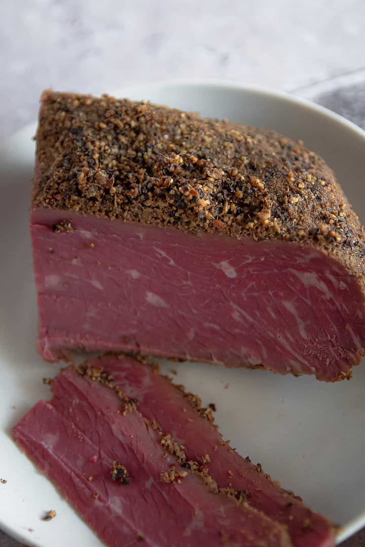 Selbstgemachtes Pastrami
